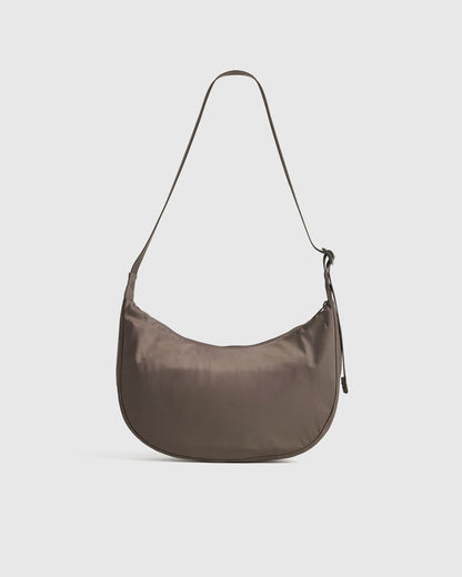 Revive Nylon Crescent Shoulder Bag - One Size / Olive
