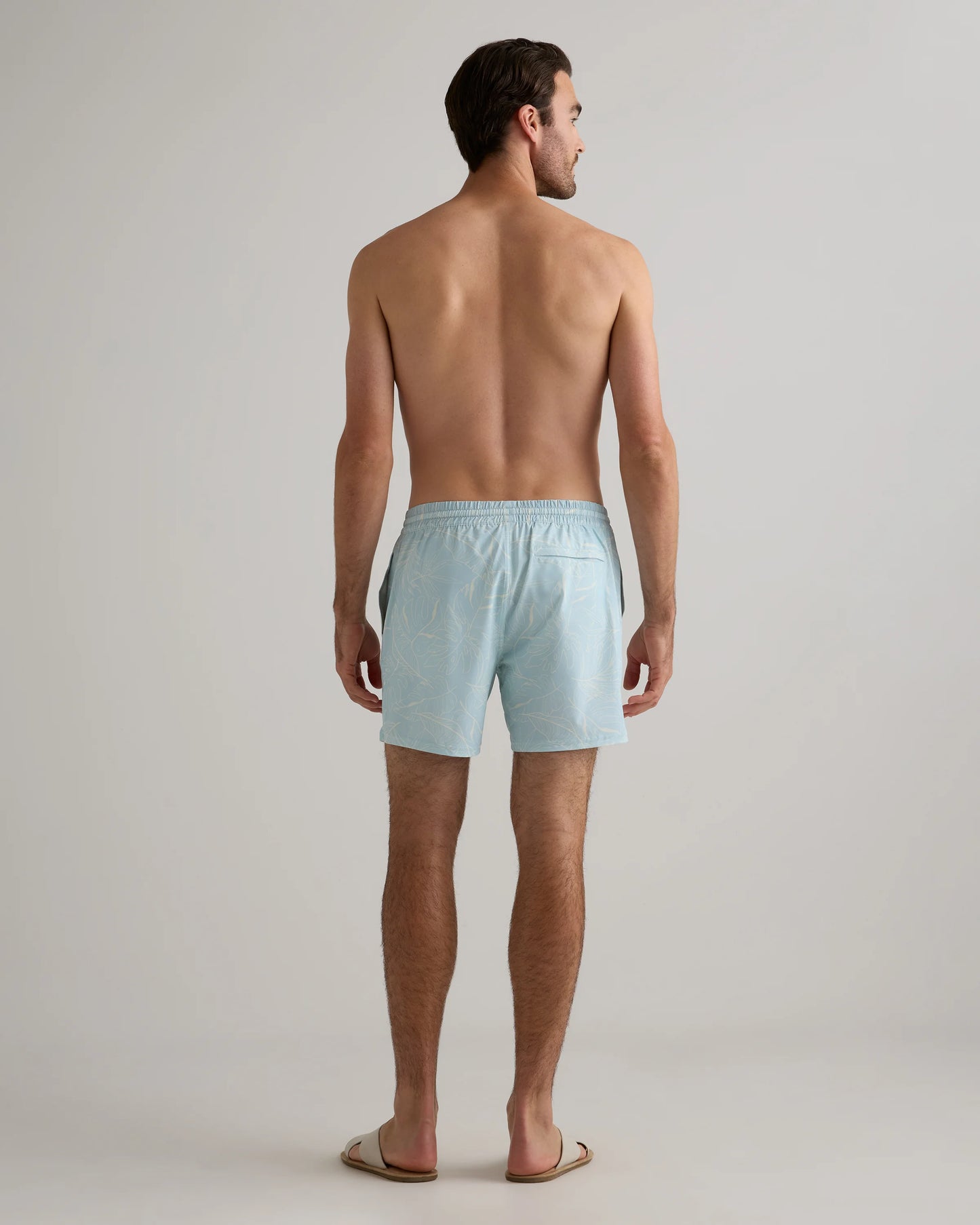 Italian Swim Trunks - 5.5" - XS / Navy Diamond Geo