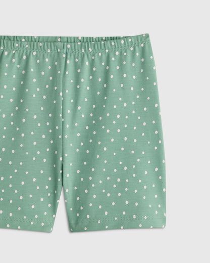 Organic Cotton Cartwheel Shorts - 6 / Soft Rose
