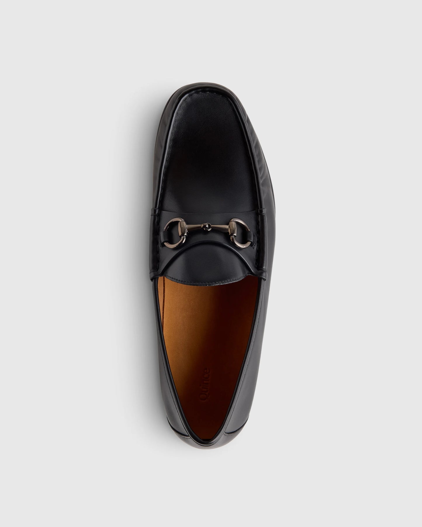 Calfskin Leather Horsebit Loafer - 7 / Tan