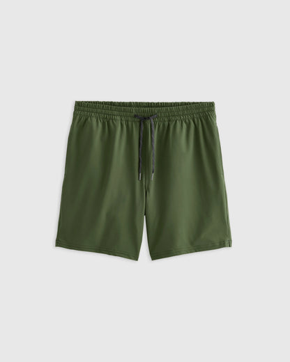 Italian Swim Trunks - 7" - XS / Navy Diamond Geo