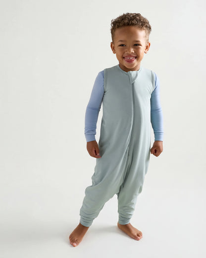 Bamboo Sleep Bag Walker 1.0 TOG - M / Colony Blue