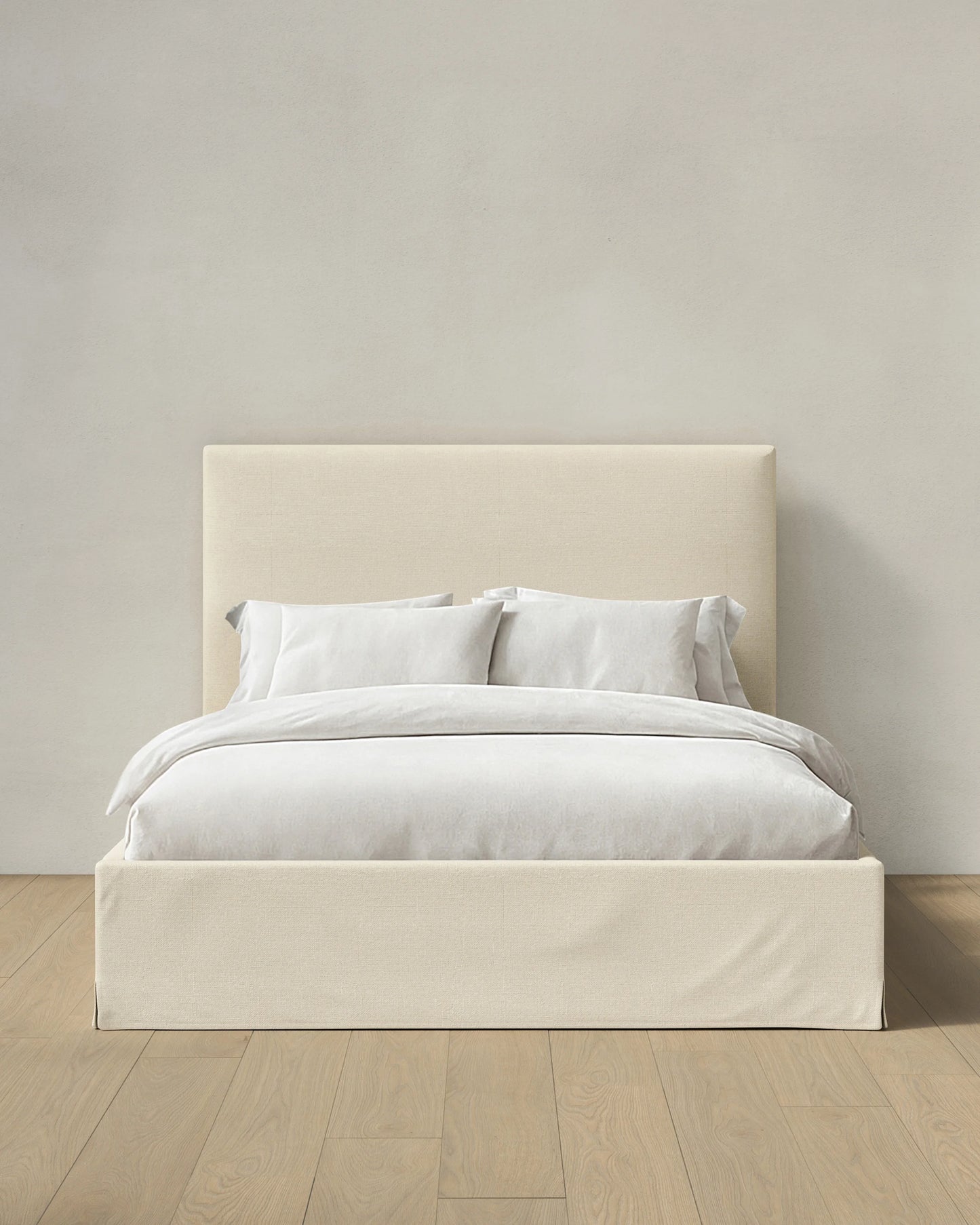 Slipcover Bed in 100% Linen - Full / Flax