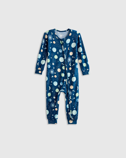 Bamboo One Piece Pajama - 0-3M / Wildflower Dreams