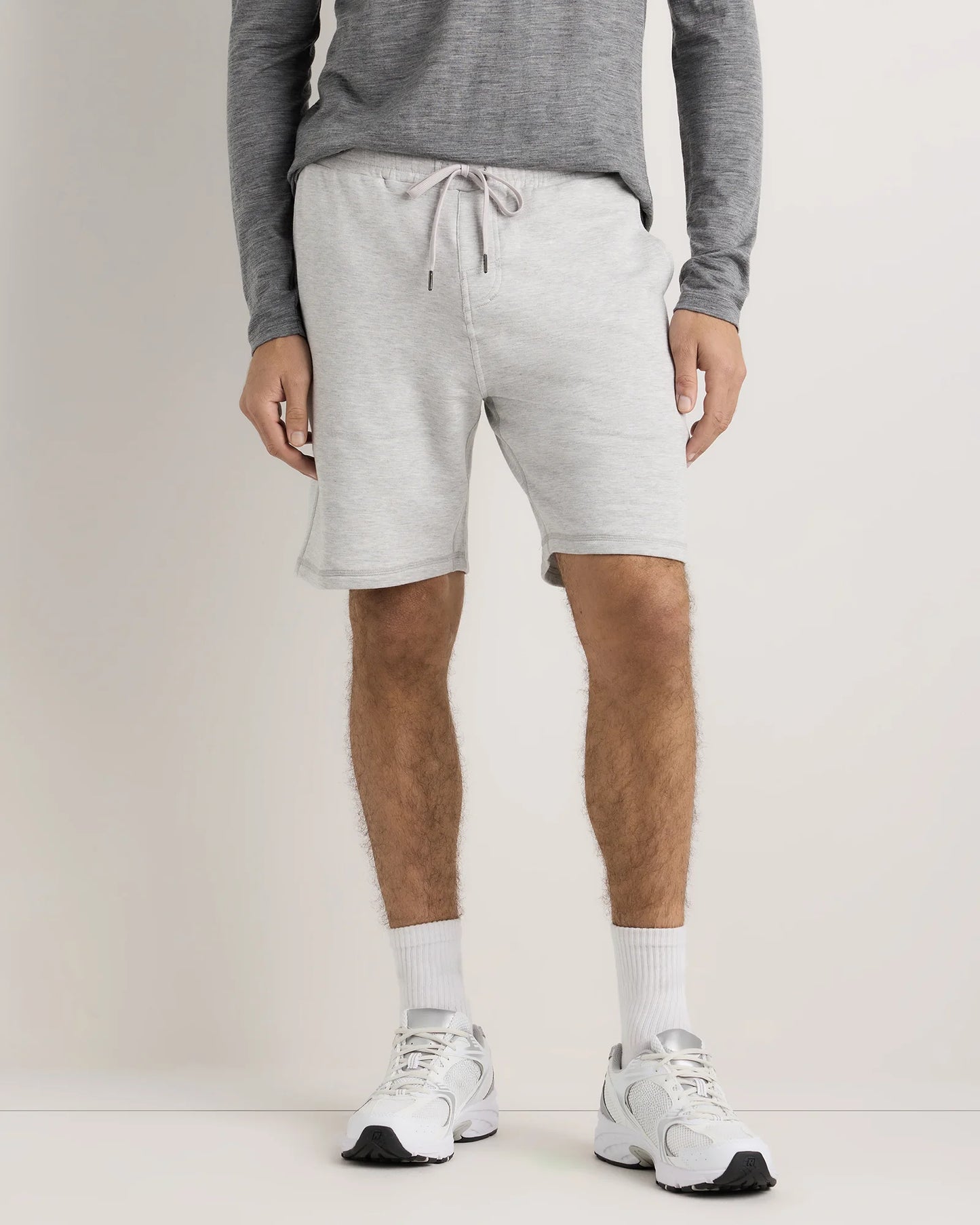 Supersoft Fleece 7.5" Sweatshorts - S / Heather Oatmeal