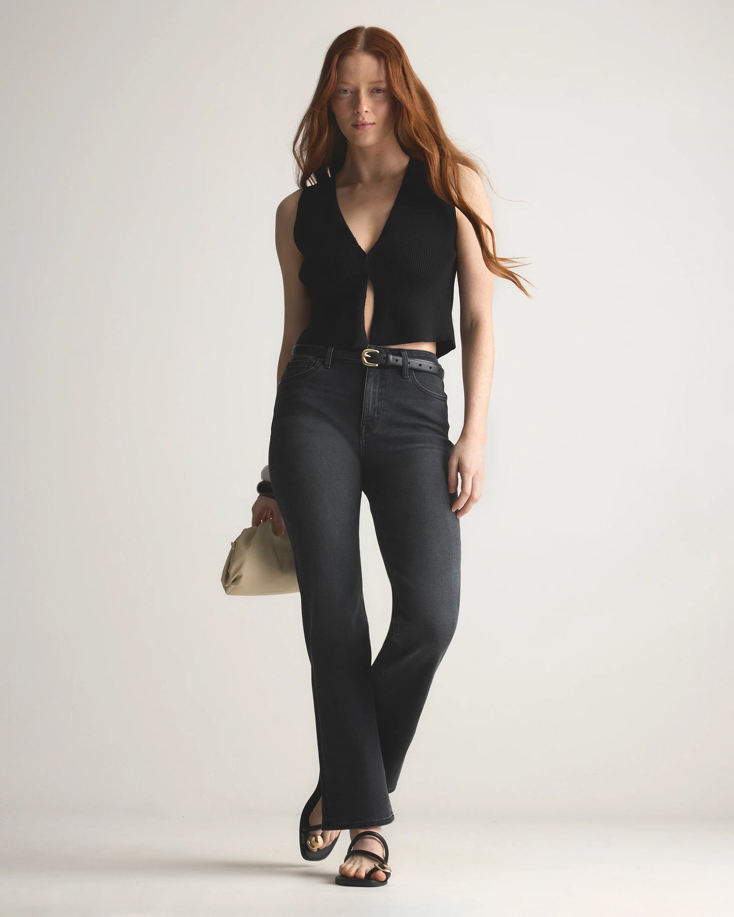 Bella Stretch Straight Jeans - 24 / Midnight Blue