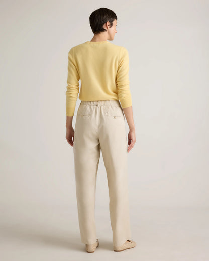 Drapey Twill Pleated Trouser - 0 / Baywood