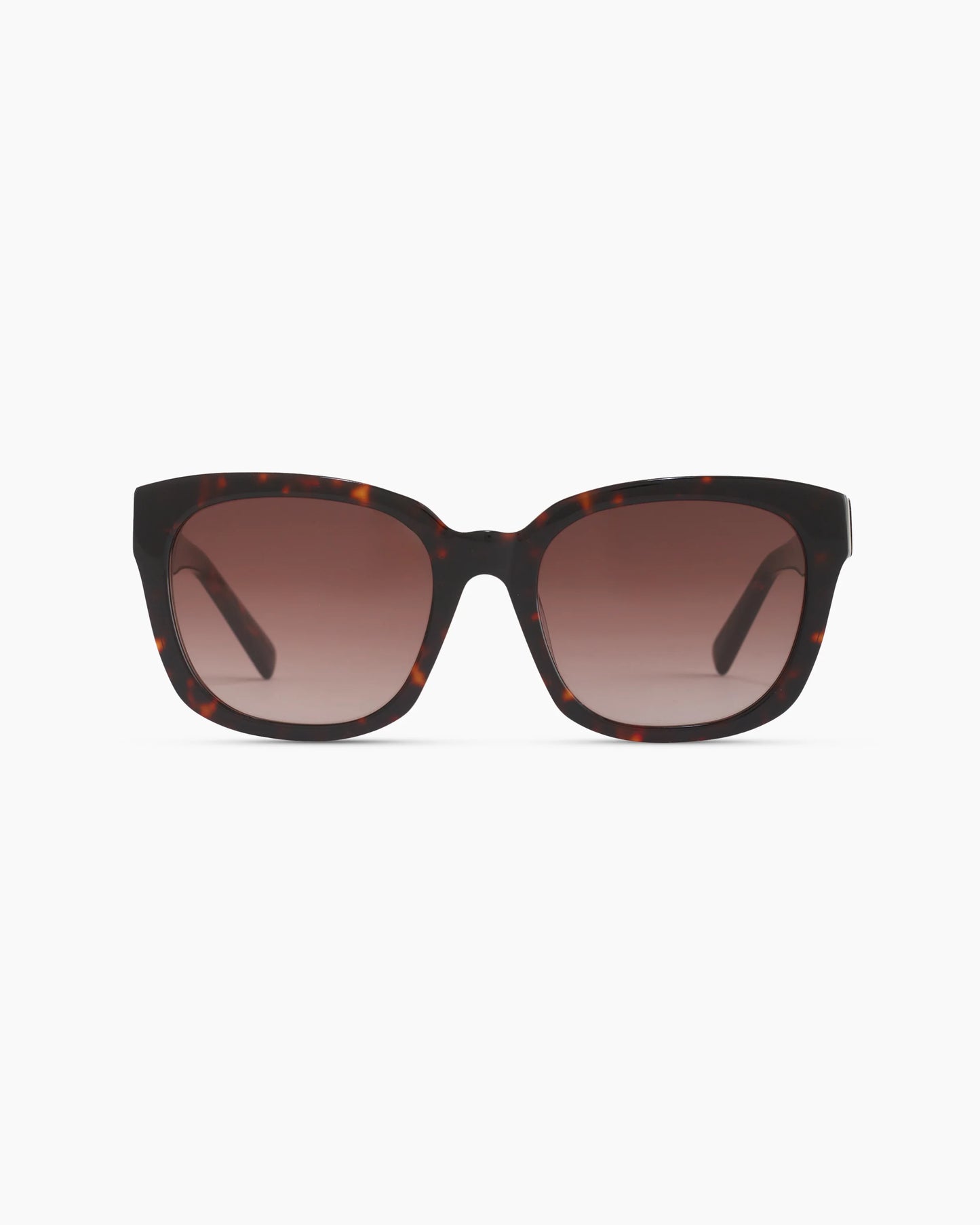 Barcelona Polarized Acetate Sunglasses - One Size / Tortoise with Brown Gradient lens