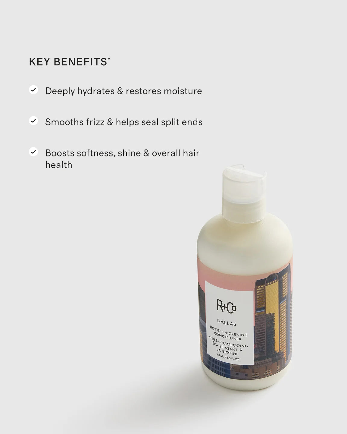Dallas Biotin Thickening Conditioner 8.5oz by R+Co - One Size / No Color