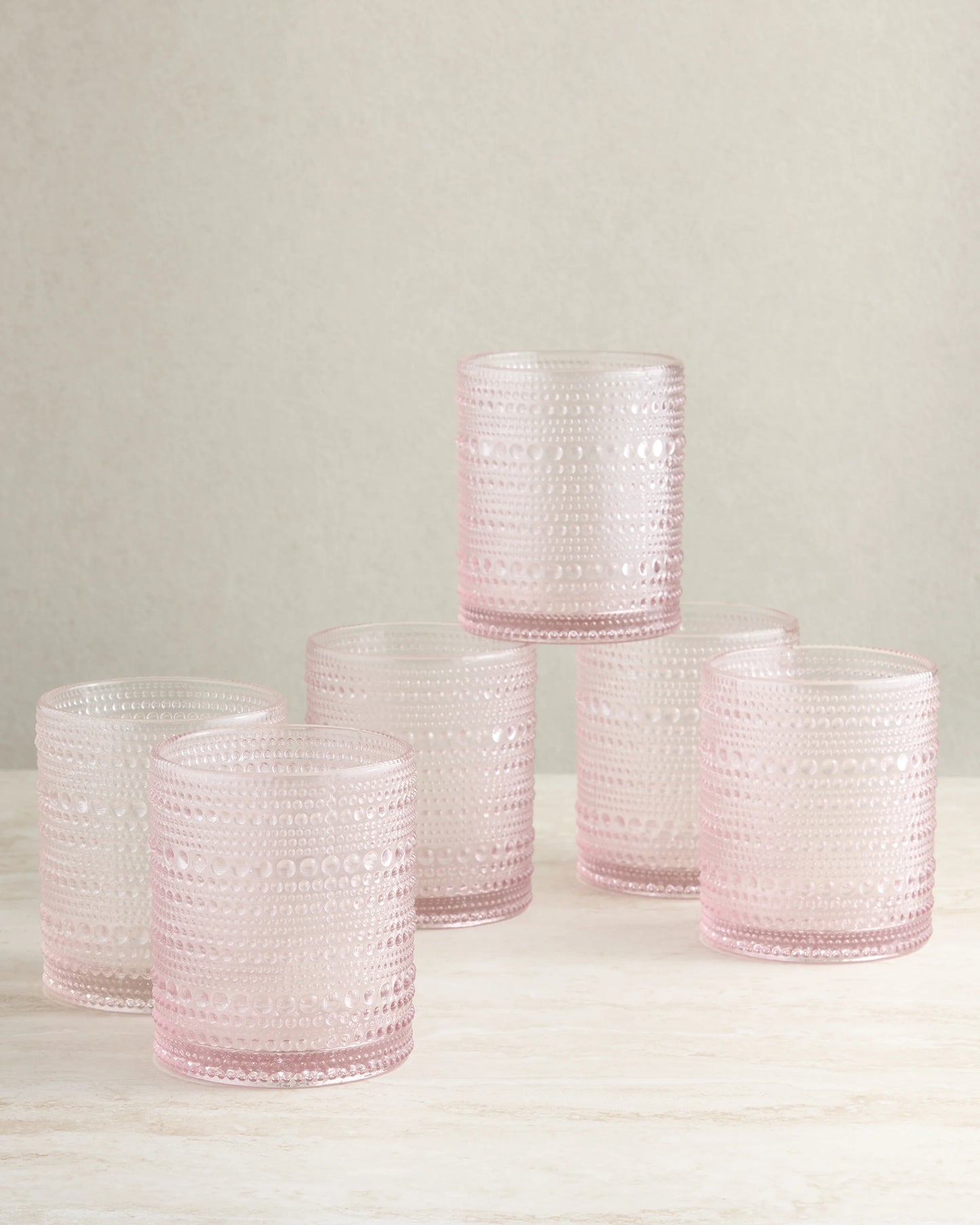 Jupiter Short Glass Tumbler (Set of 6) - One Size / Fern Green