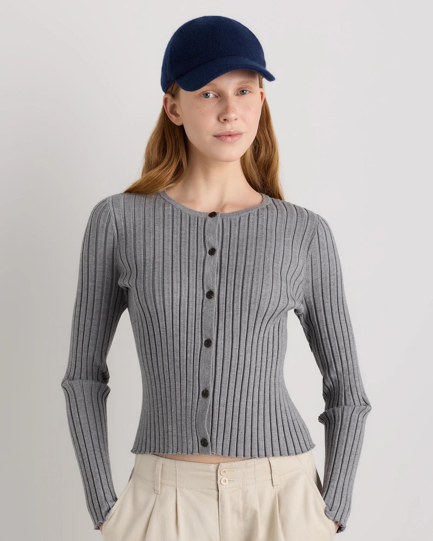 Cashmere Baseball Cap - XS/S / Black