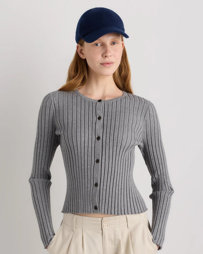 Cashmere Baseball Cap - XS/S / Black