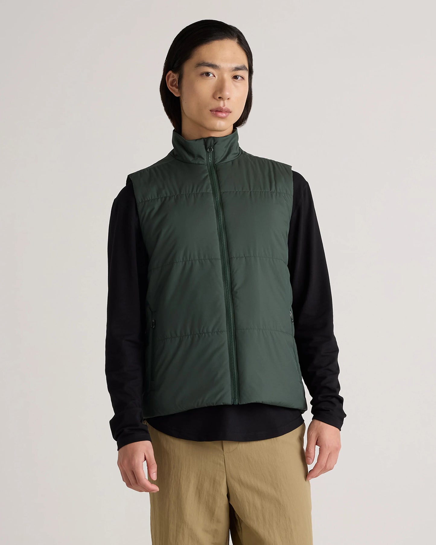 Hybrid Insulated Lightweight Vest - S / Verdant Pine