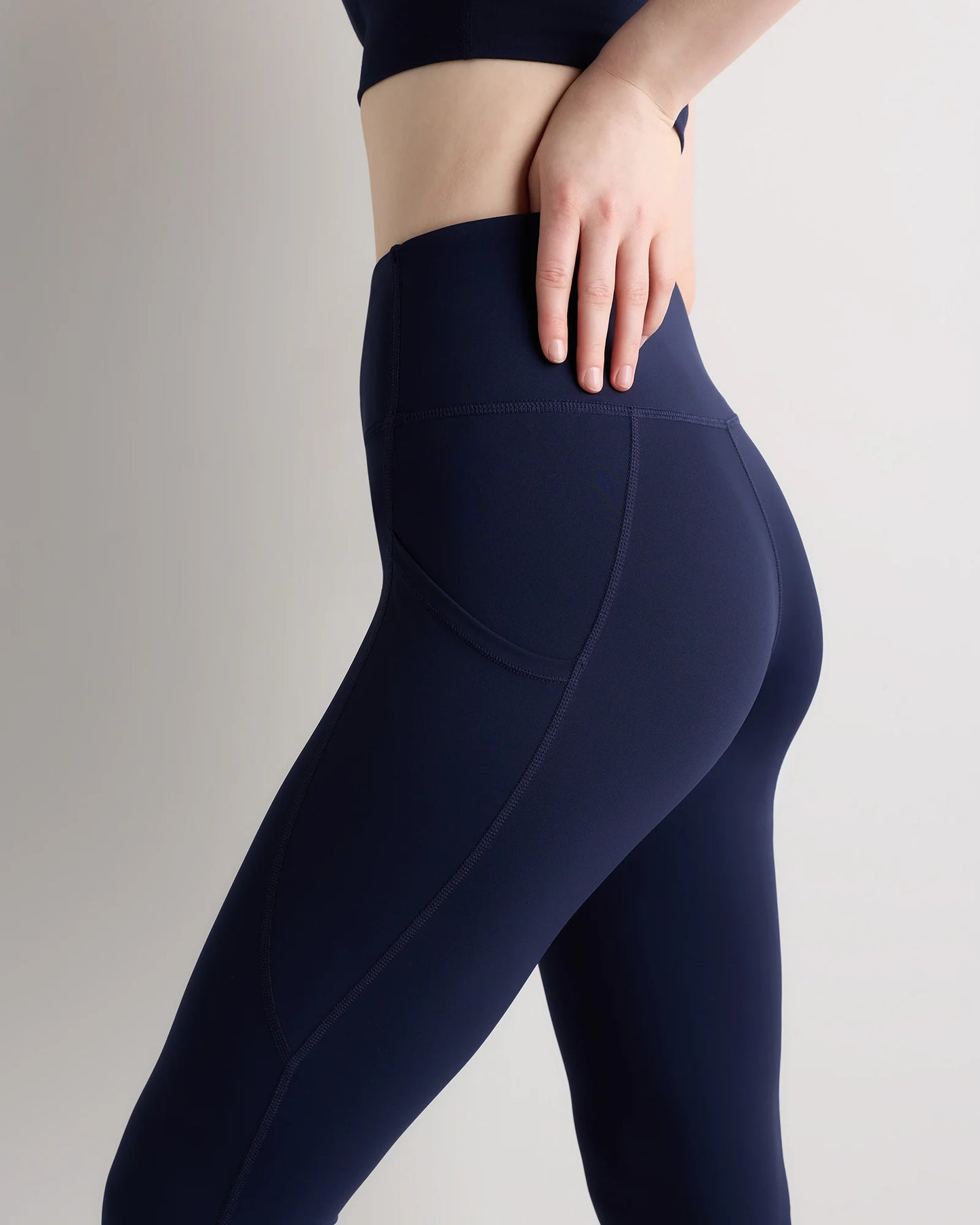 High-Rise Utility Running Tight - XS / Deep Navy