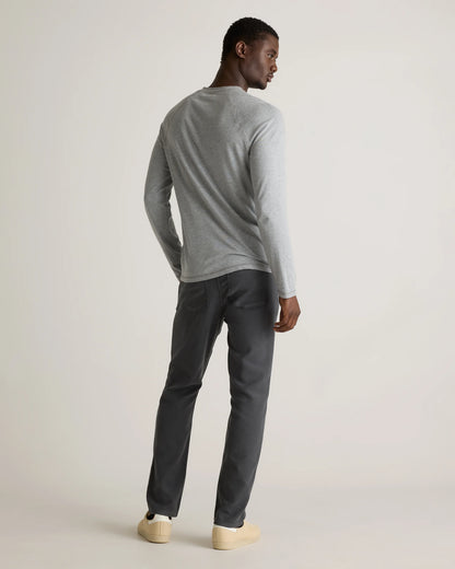 French Terry 5-Pocket Pants - Slim - 30X30 / Bayberry Olive