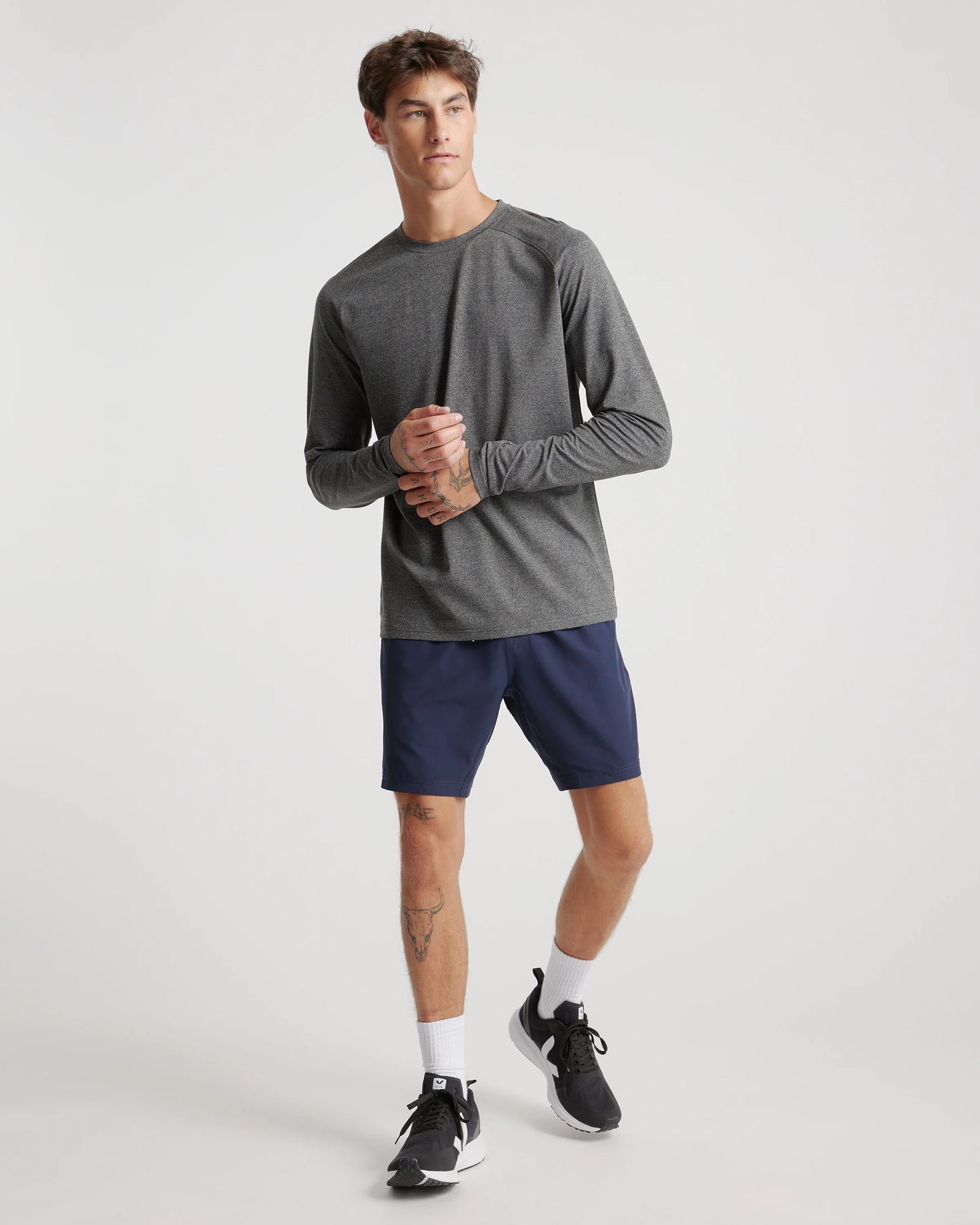 Performance Tech Shorts - 7.5" - S / Granite Grey