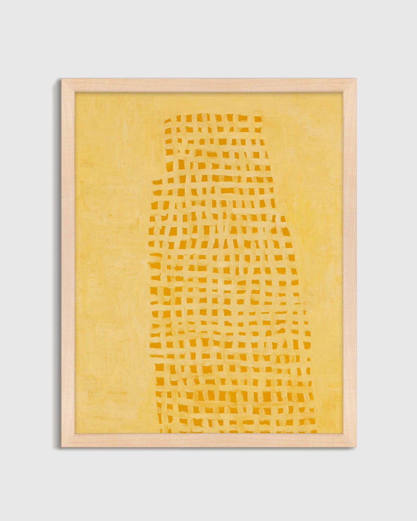 Gold Tower by Stephanie Dennis - 21.25"x26.25" / Oak