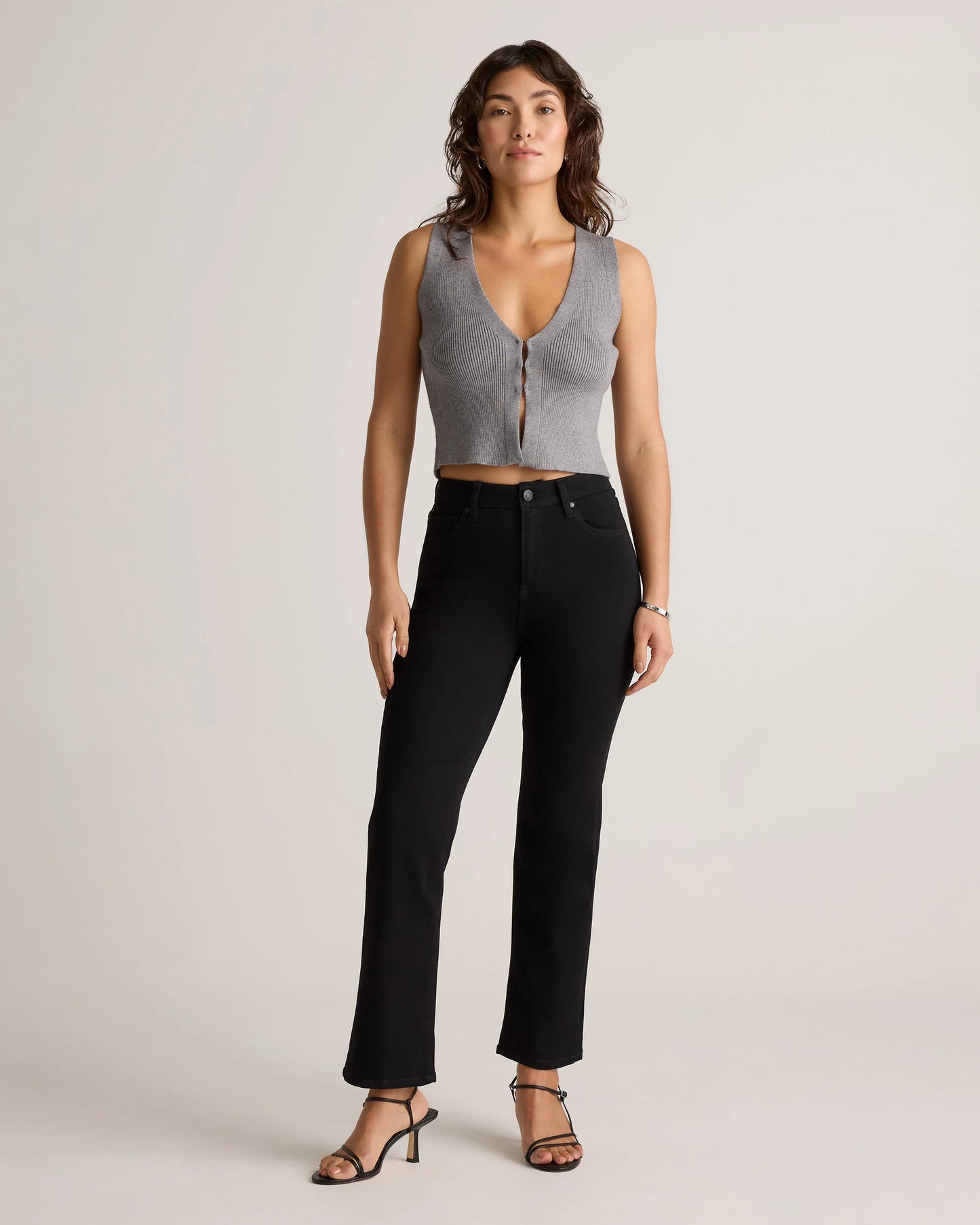 Bella Stretch Straight Jeans - 24 / Midnight Blue