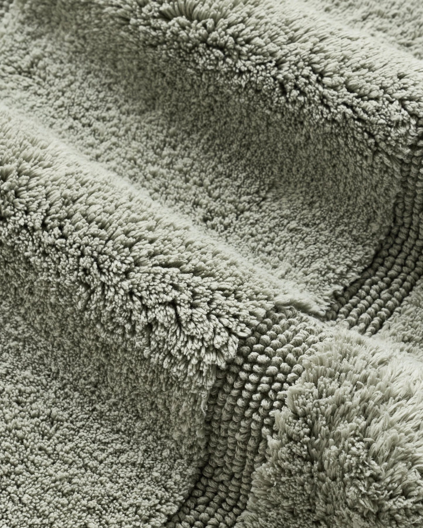 Turkish Cotton Non-Slip Bath Rug - 21"x34" / White