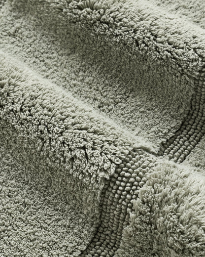 Turkish Cotton Non-Slip Bath Rug - 21"x34" / White