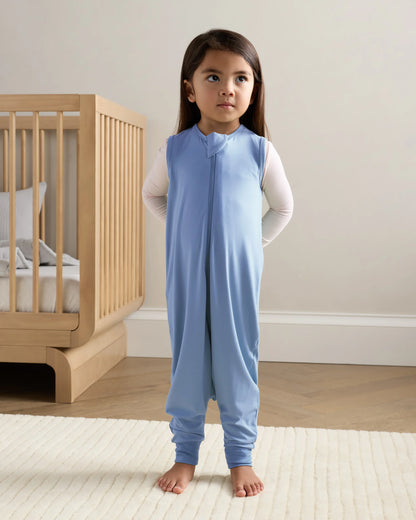 Bamboo Sleep Bag Walker 0.5 TOG - M / Colony Blue