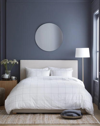 Luxury Organic Sateen Duvet Cover Set - Twin / Ivory