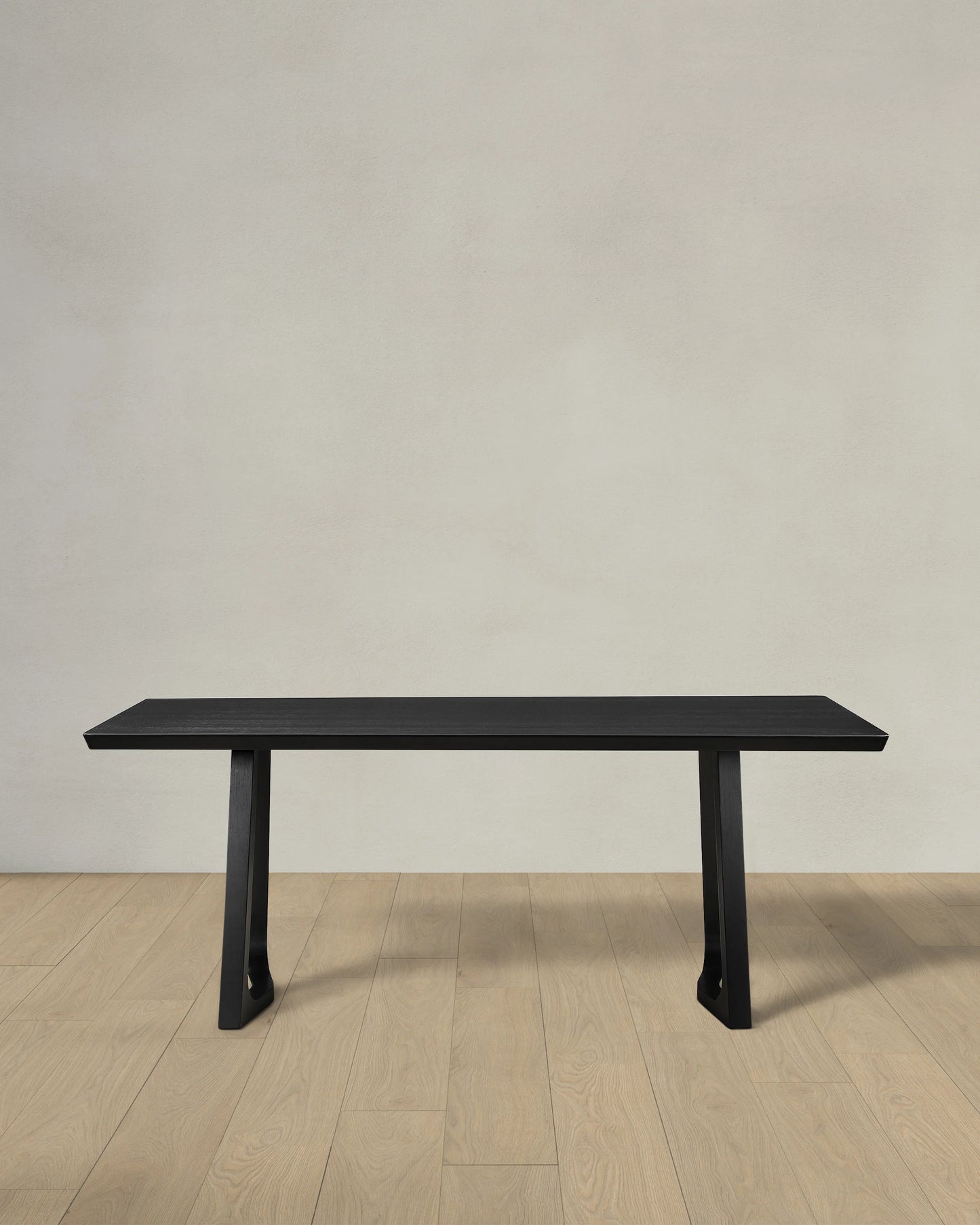 Solid Wood Midcentury Dining Table - One Size / Brown Walnut