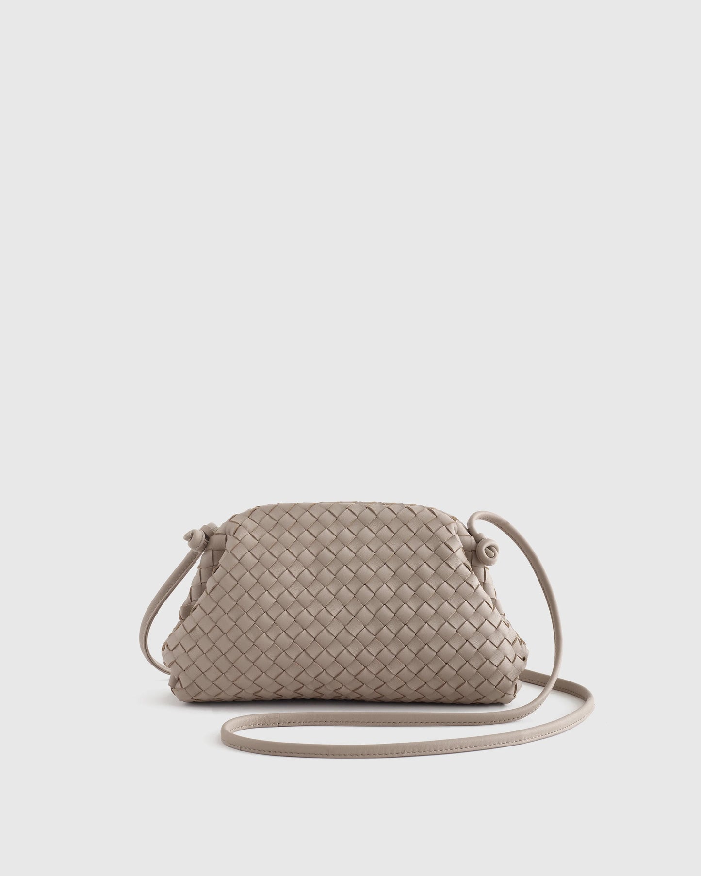 Naomi Handwoven Clutch - One Size / Black
