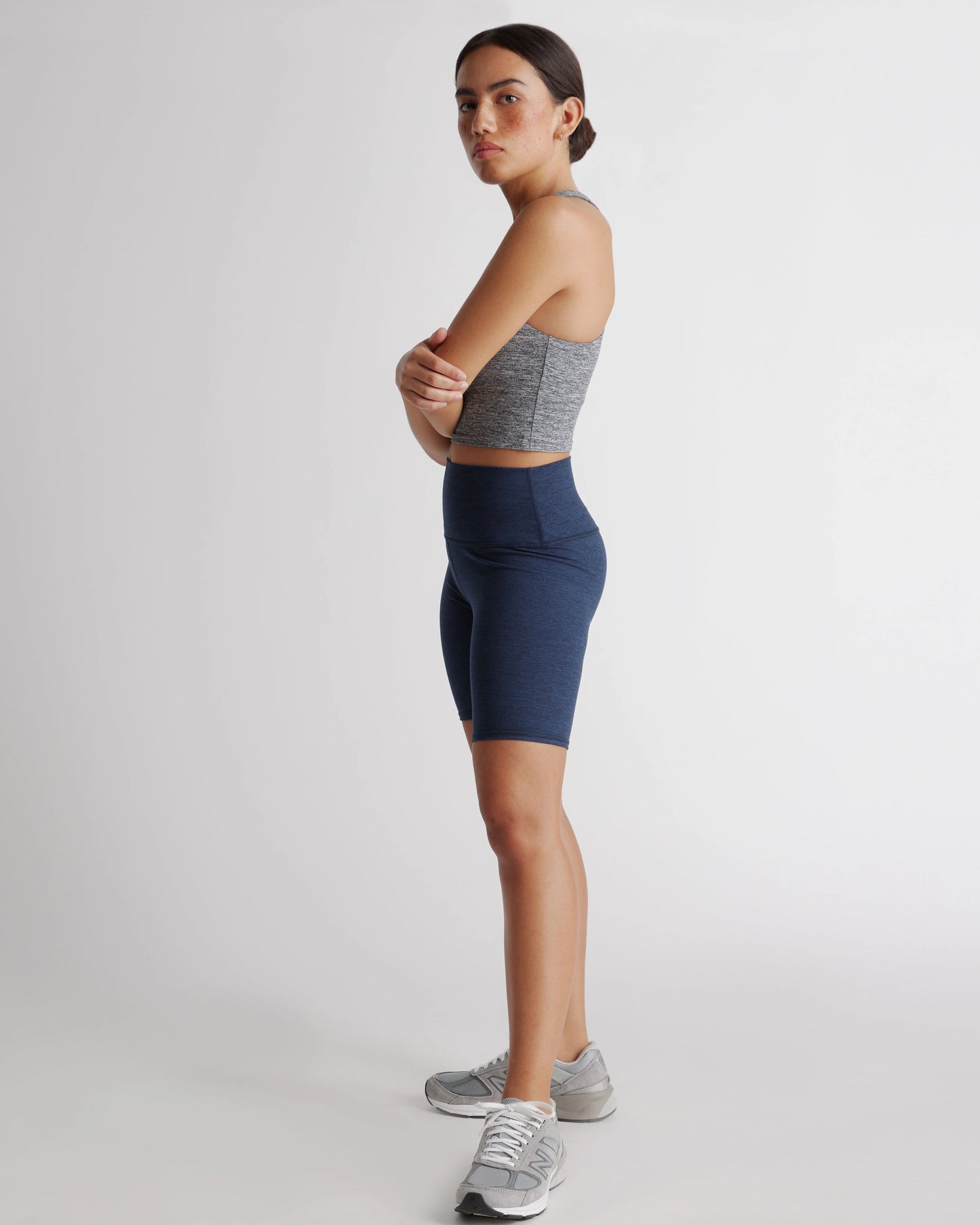 Ultra-Soft Bike Short - XS / Heather Espresso