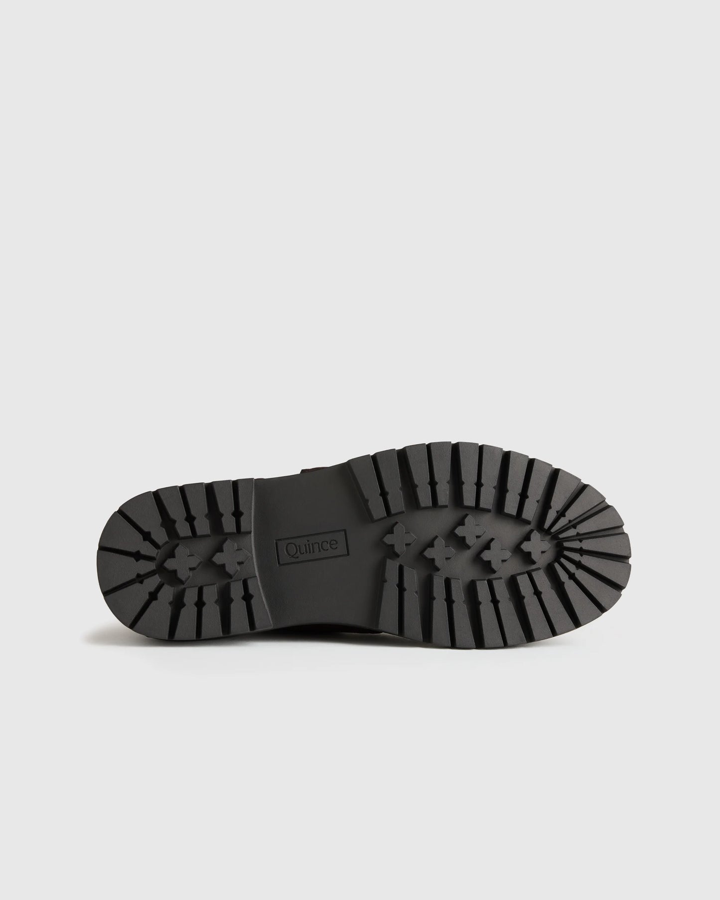 Italian Leather Lug Sole Mary Jane - 5 / Black