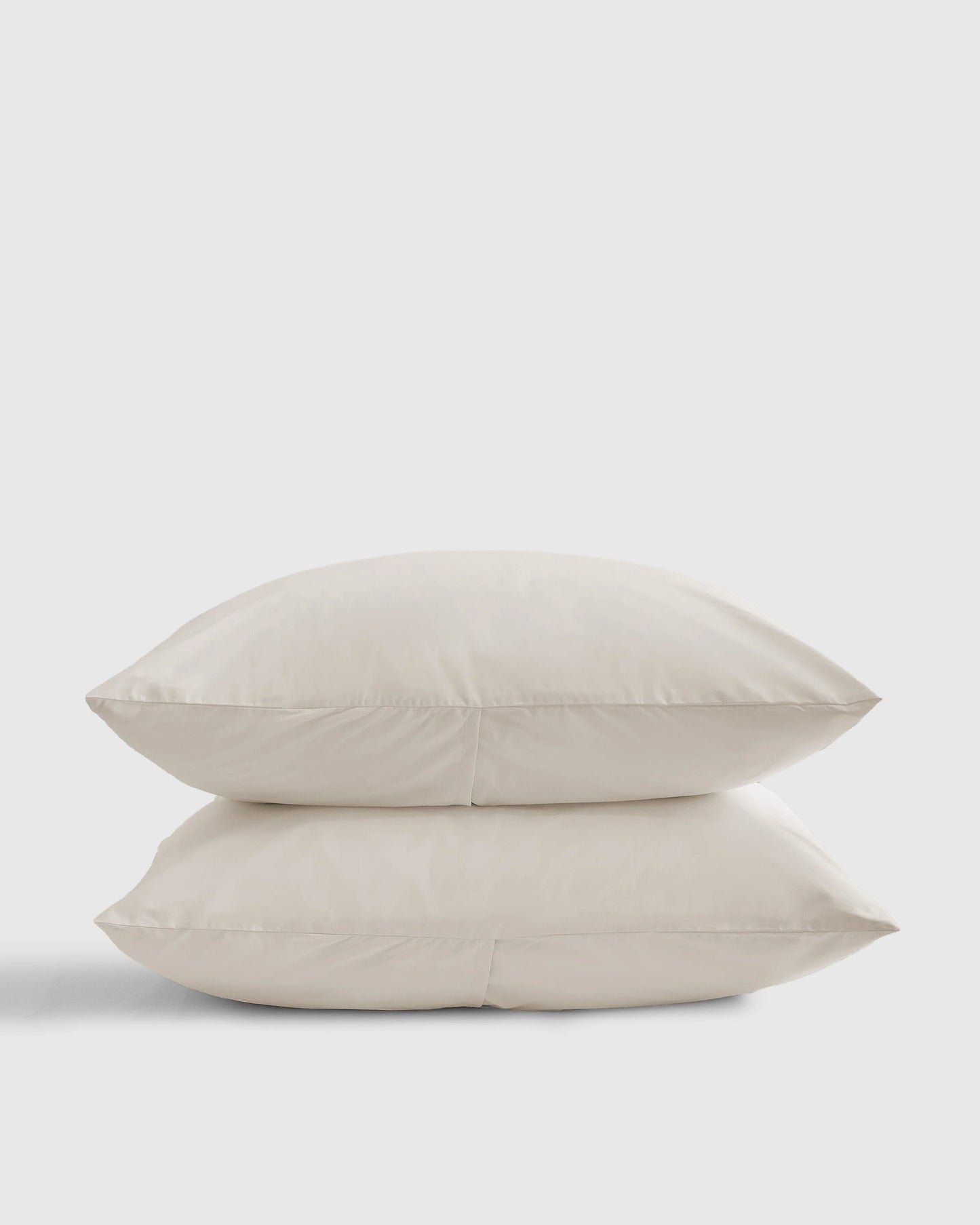 Organic Crisp Percale Sham Set - Standard / White