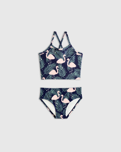 Tankini Swimsuit - 6 / Soft Ditsy Floral