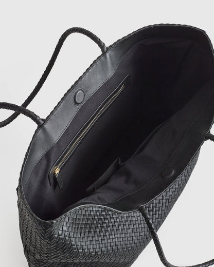 Siena Handwoven Tote - One Size / Taupe