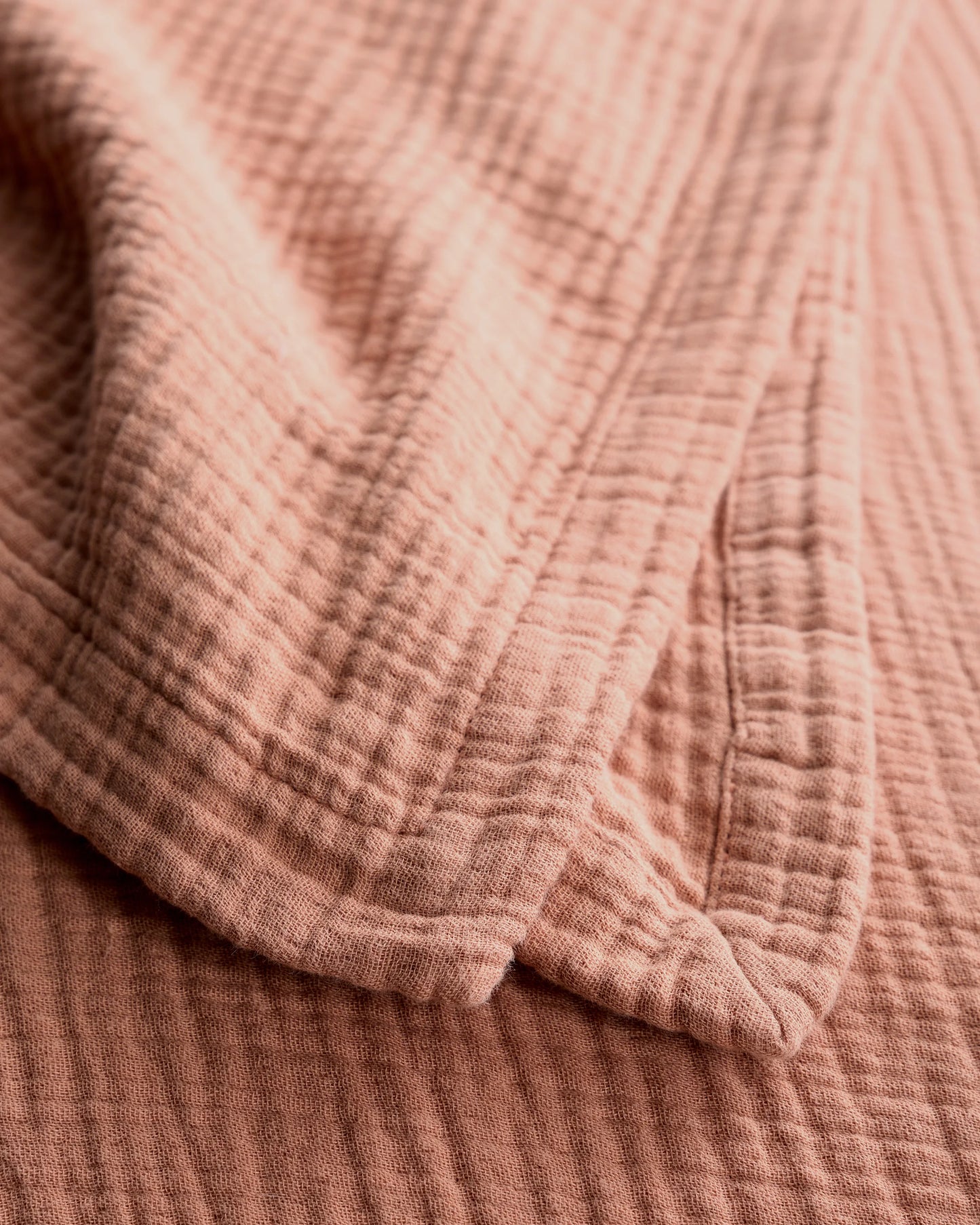 Organic Cotton Gauze Blanket - Full/Queen / Dried Sage