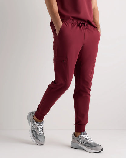 AeraFlex Scrub Joggers - S / Bold Black
