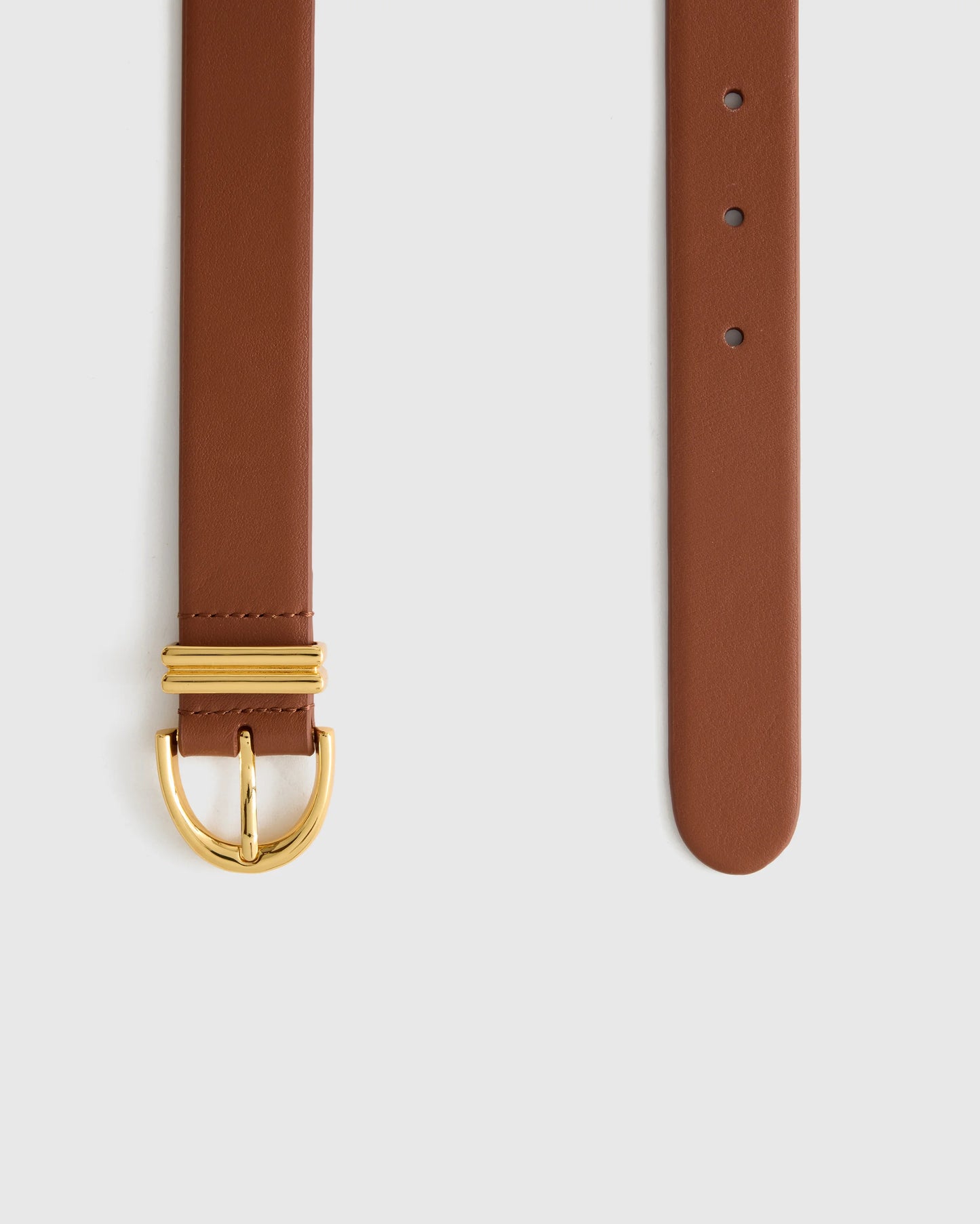 Alora European Leather Belt - XS / Black