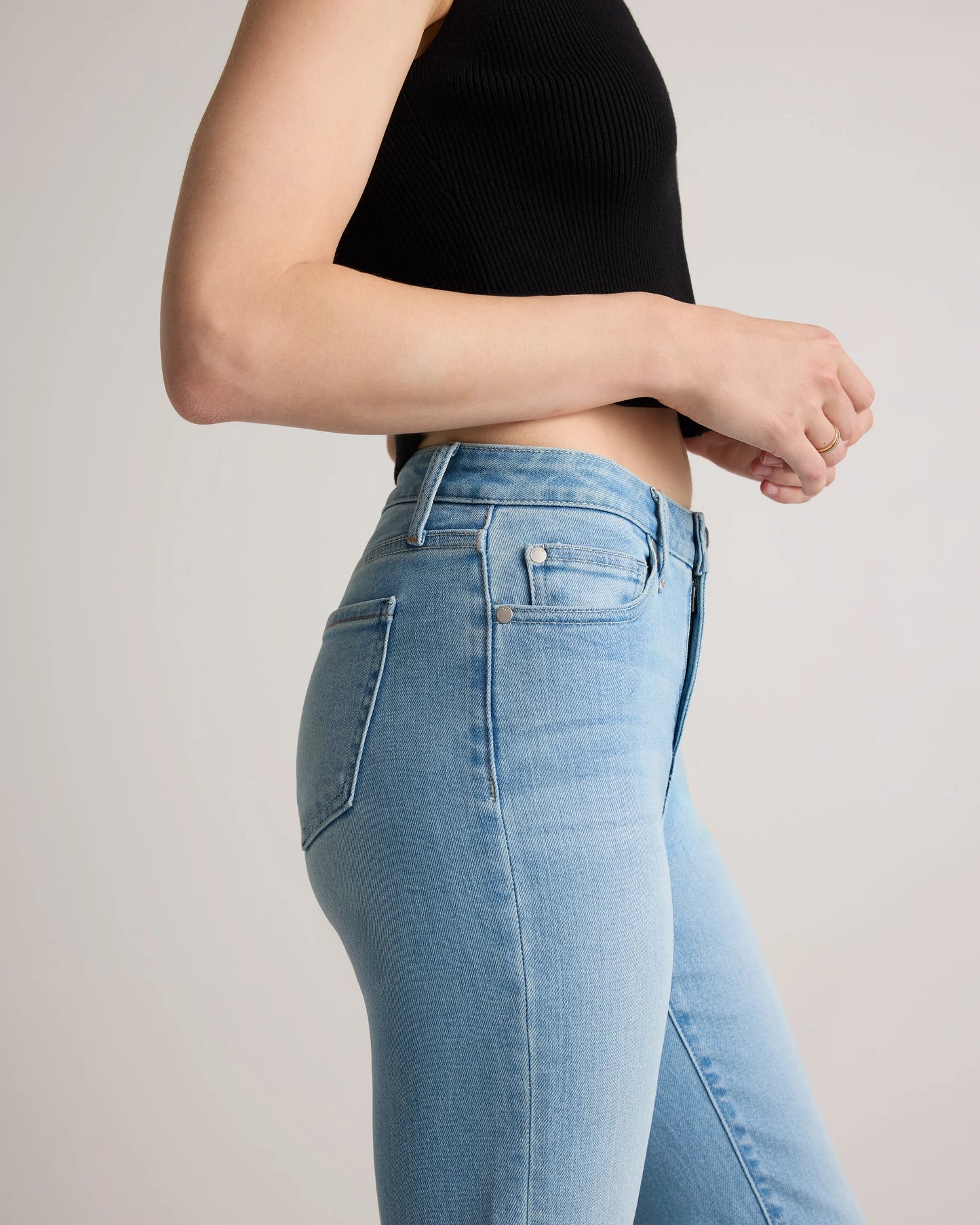 Bella Stretch Straight Jeans - 24 / Midnight Blue