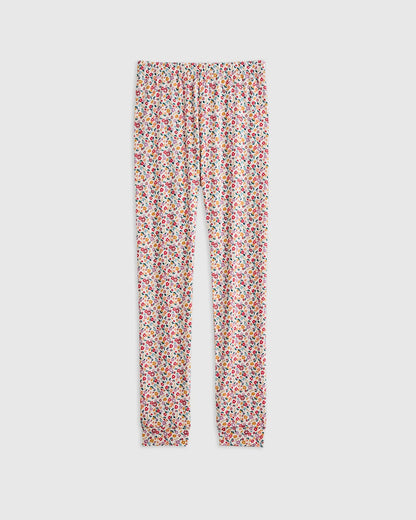 Bamboo Long Sleeve and Pant Pajama Set - 6 / Wildflower Dreams