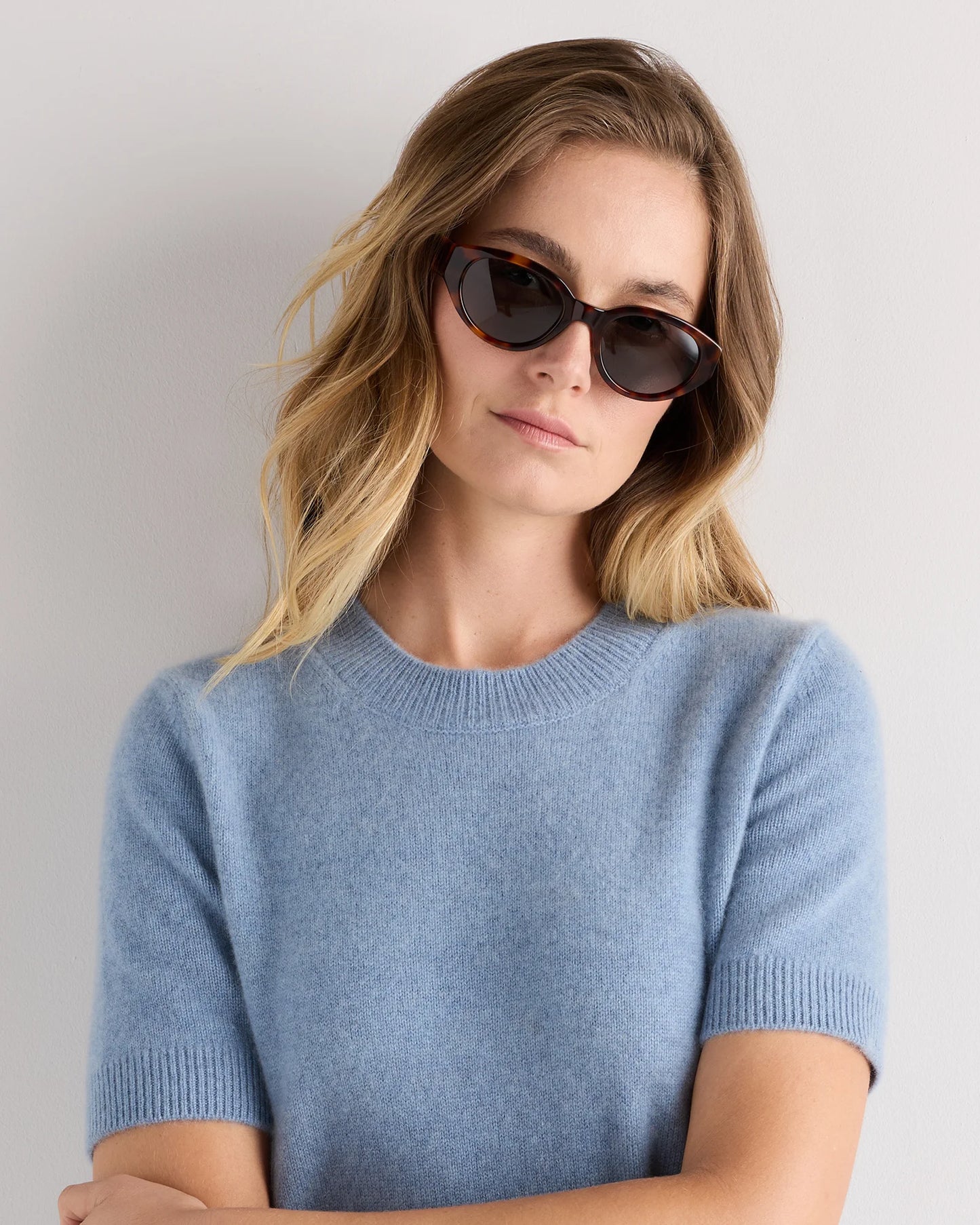 Sicily Polarized Acetate Sunglasses - One Size / Black with Grey lens