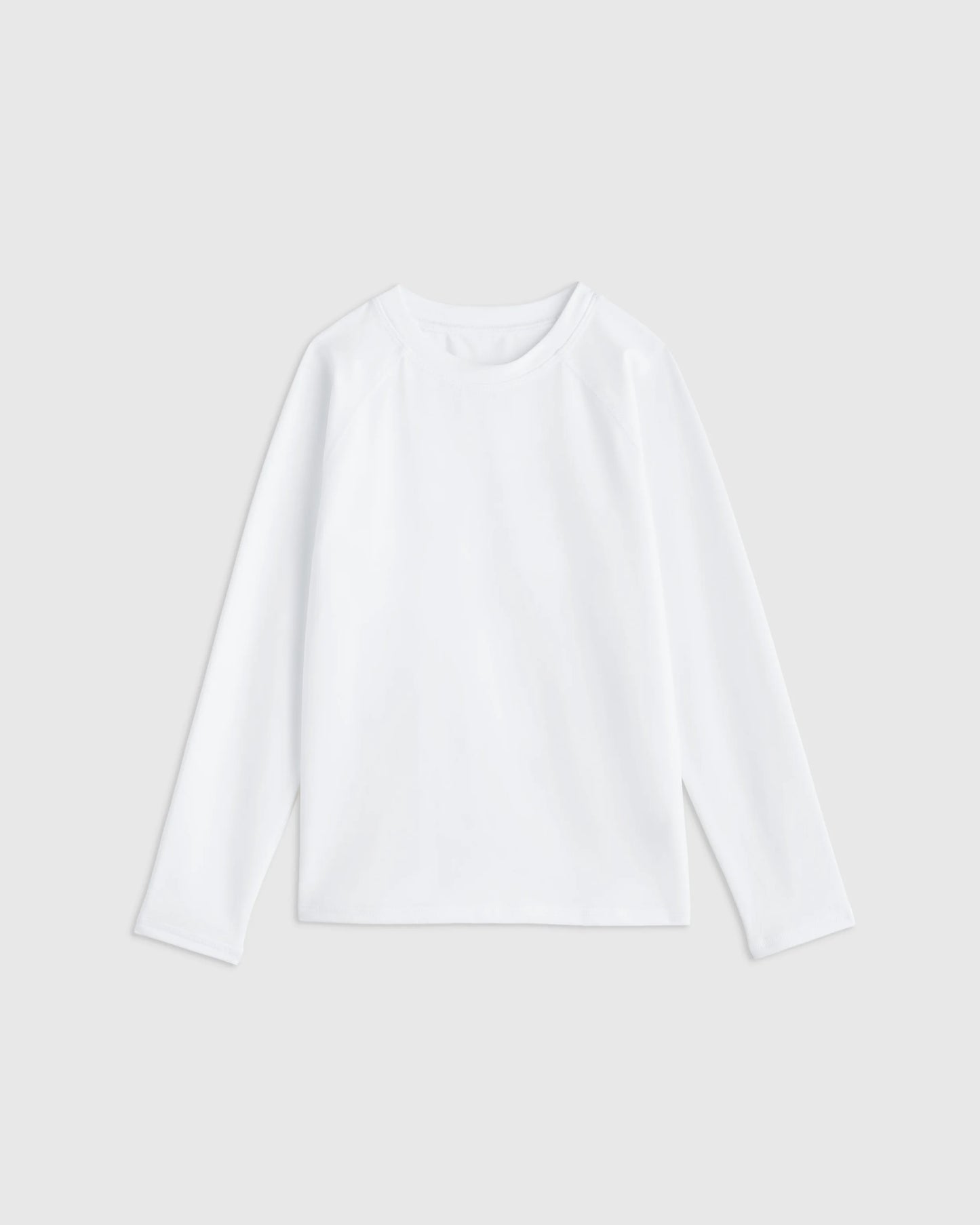 Long Sleeve Raglan Rash Guard - 6 / Island Aqua