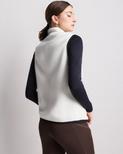 Sherpa Full-Zip Vest - XS / Black