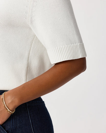 100% Organic Cotton Sweater Tee - XS / Navy
