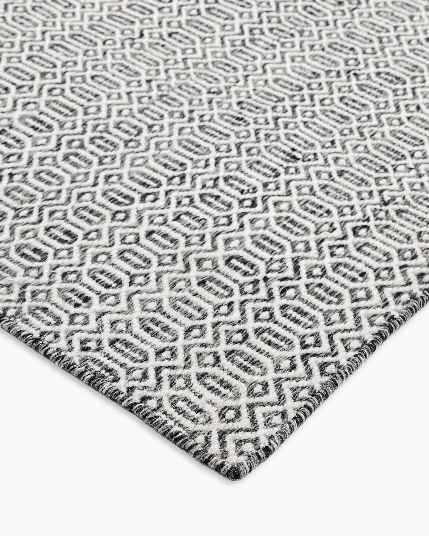 Vale Handwoven Wool Rug - 5' x 8' / Blue