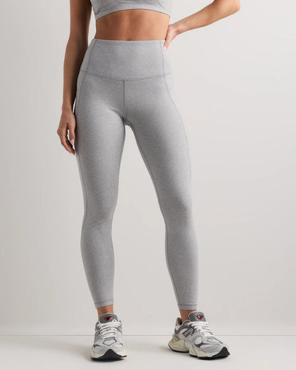 Ultra-Soft High-Rise Pocket Legging - XS / Heather Espresso