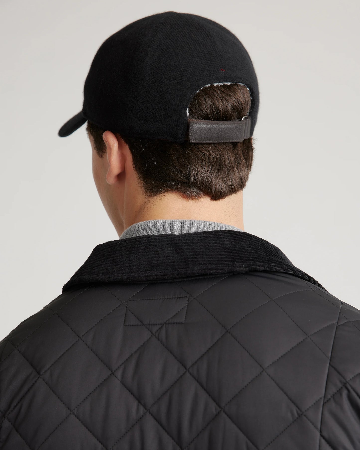 Cashmere Baseball Cap - XS/S / Black