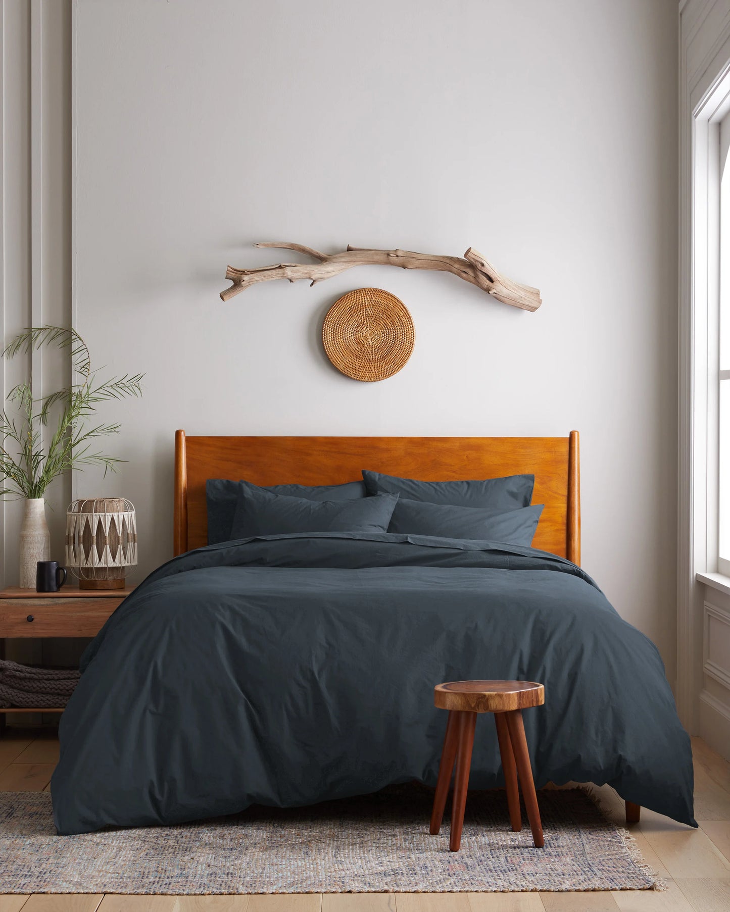 Organic Brushed Cotton Deluxe Bedding Bundle - Twin / White