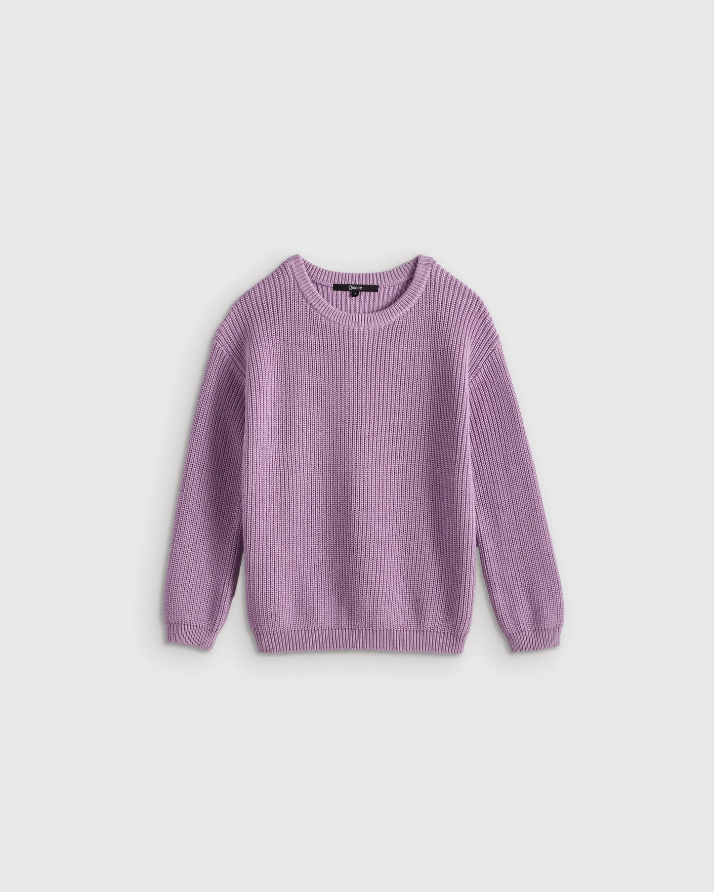 100% Organic Cotton Fisherman Tunic Sweater - 2T / Navy