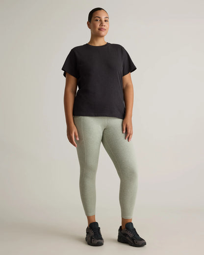 Ultra-Soft High-Rise Pocket Legging - XS / Heather Espresso
