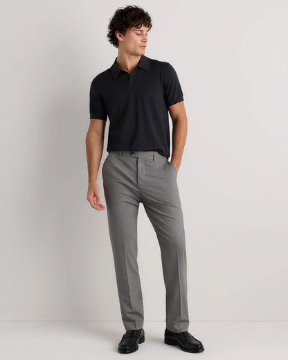 Stretch Wool Dress Pants - Straight - 30X30 / Black