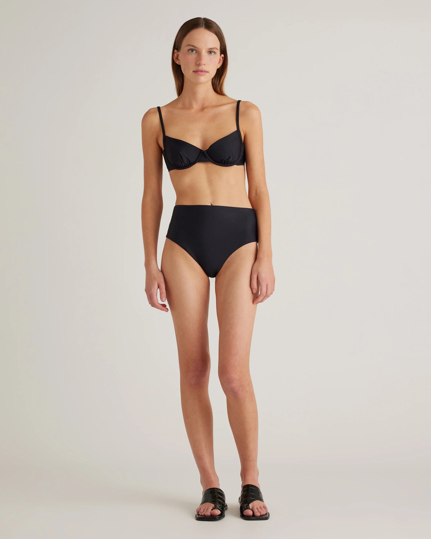 Italian Demi Bikini Top - XS / Deep Navy